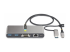 Startech 2-Port USB-C/USB-A Hub with GbE and RS232 Serial, 2x USB-A - Front