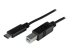 StarTech USB C to USB B Printer Cable - Right-angle