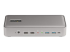 Startech Dual-Laptop USB-C KVM Docking Station, Dual Monitor 4K 60Hz DisplayPort Dock, 5-Port USB Hub, GbE, 90W/45W Power Delivery to Two Laptops, Windows/Mac, 2-Host KVM Dock - Front