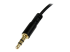 Startech 1 ft. (0.3 m) Right Angle 3.5 mm Audio Cable - Close up
