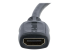 Startech 5in Mini HDMI to HDMI Adapter, 4K High Speed HDMI Adapter, 4K 30Hz Ultra HD High Speed HDMI Adapter, HDMI 1.4, Gold Plated Connectors, UHD Mini HDMI Adapter 4K, Black - Close up