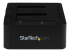 StarTech.com Dual-Bay USB 3.0 eSATA to SATA Hard Drive Docking Station, USB Hard Drive Dock, External 2.53.5 SATA IIIIII, SSDHDD Docking Station, Hot-Swap Hard Drive Bays - Front