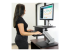 Startech Height Adjustable Standing Desk Converter - Right-angle