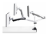 Startech Monitor Desk Mount, VESA 75x75/100x100, 27/30-inch Screens - Multi-angle