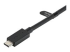 StarTech 3ft (1m) USB C Cable w/ USB-A Adapter Dongle, Hybrid 2-in-1 USB C Cable w/ USB-A | USB-C to USB-C (10Gbps/100W PD), USB-A to USB-C (5Gbps), USB-A Host to USB-C DisplayLink Dock - Close up