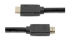 Startech 10m(30ft) HDMI 2.0 Cable, 4K 60Hz Active HDMI Cable, CL2 Rated for In Wall Installation, Long Durable High Speed Ultra-HD HDMI Cable, HDR 10, 18Gbps, Male to Male Cord, Black - Multi-angle