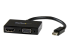 StarTech.com Mini DisplayPort to HDMI and VGA - Right-angle
