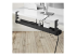 Startech Under Desk Cable Management Tray, Clamp-on Installation - Back