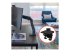 Ergotron HX - Mounting kit (desk clamp mount with base) - Right side