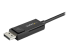 StarTech 3ft (1m) USB C to DisplayPort 1.2 Cable 4K 60Hz, Bidirectional DP to USB-C or USB-C to DP Reversible Video Adapter Cable, HBR2/HDR, USB Type C/Thunderbolt 3 Monitor Cable - Close up