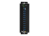 Startech 10 Port USB Hub with Power Adapter, Surge Protection, Metal Industrial USB 3.0 Data Transfer Hub, Din Rail, Wall or Desk Mountable, High Speed USB 3.1/ USB 3.2 Gen 1 5Gbps Hub - Front