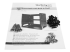 Startech 8U Open Frame Wall Mount Network Rack w/ Built in Shelf - Front