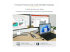 Startech USB to Dual HDMI Adapter, USB A/C to 2x HDMI Monitors (1x 4K 30Hz, 1x 1080p), Integrated USB-A to C Dongle, 4in/11cm Cable, Windows & macOS - Back