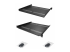 Startech 2-Pack 1U Server Rack Shelf, Vented, 44lb Capacity, 16" Deep (CABSHELF116V2PK) - Multi-angle
