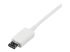 StarTech.com 2m White Micro USB Cable Cord - Close up