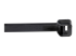 StarTech.com 10"(25cm) Cable Ties, 1/8"(4mm) wide, 2-5/8"(68mm) Bundle Diameter, 50lb(22kg) Tensile Strength, Nylon Self Locking Zip Ties w/Curved Tip, 94V-2/UL Listed, 1000 Pack, Black - Close up