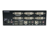 Startech DVI KVM Switch with Audio & USB 2.0 Hub - Back