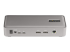 Startech Dual-Laptop USB-C KVM Docking Station, Dual Monitor 4K 60Hz DisplayPort Dock, 5-Port USB Hub, GbE, 90W/45W Power Delivery to Two Laptops, Windows/Mac, 2-Host KVM Dock - Back
