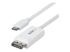 StarTech 6.6ft (2m) USB C to DisplayPort 1.2 Cable, Bidirectional - Left-angle