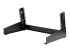 StarTech.com 4U 19" Desktop Open Frame Rack, 2 Post Free-Standing Network Rack Switch Depth for Patch Panel/Data/AV/IT/Communication/Studio/Computer Equipment 66lb Cap. w/ Cage Nuts/Screws - Back