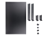 Startech 1U Adjustable Server Rack Mount Shelf - Front