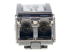 Startech MSA Uncoded Compatible SFP Module, 1000BASE-SX, 1GbE Multi Mode (MMF) Fiber Optic Transceiver, 1GE Gigabit Ethernet SFP, LC Connector, 550m, 850nm, DDM, 1Gbps Mini GBIC Module - Left side