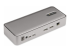 Startech Dual-Laptop USB-C KVM Docking Station, Dual Monitor 4K 60Hz DisplayPort Dock, 5-Port USB Hub, GbE, 90W/45W Power Delivery to Two Laptops, Windows/Mac, 2-Host KVM Dock - Back