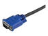 StarTech 10 ft Ultra Thin USB VGA 2-in-1 KVM Cable - Close up