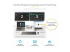 Startech Dual-Laptop USB-C KVM Docking Station, Dual Monitor 4K 60Hz DisplayPort Dock, 5-Port USB Hub, GbE, 90W/45W Power Delivery to Two Laptops, Windows/Mac, 2-Host KVM Dock - Front