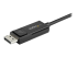 StarTech 6ft (2m) USB C to DisplayPort 1.2 Cable 4K 60Hz, Bidirectional DP to USB-C or USB-C to DP Reversible Video Adapter Cable, HBR2/HDR, USB Type C / Thunderbolt 3 Monitor Cable - Close up