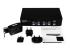 StarTech.com 4 Port High Resolution USB DVI Dual Link KVM Switch with Audio and USB 2.0 Hub (SV431DVIUAHR) - Front